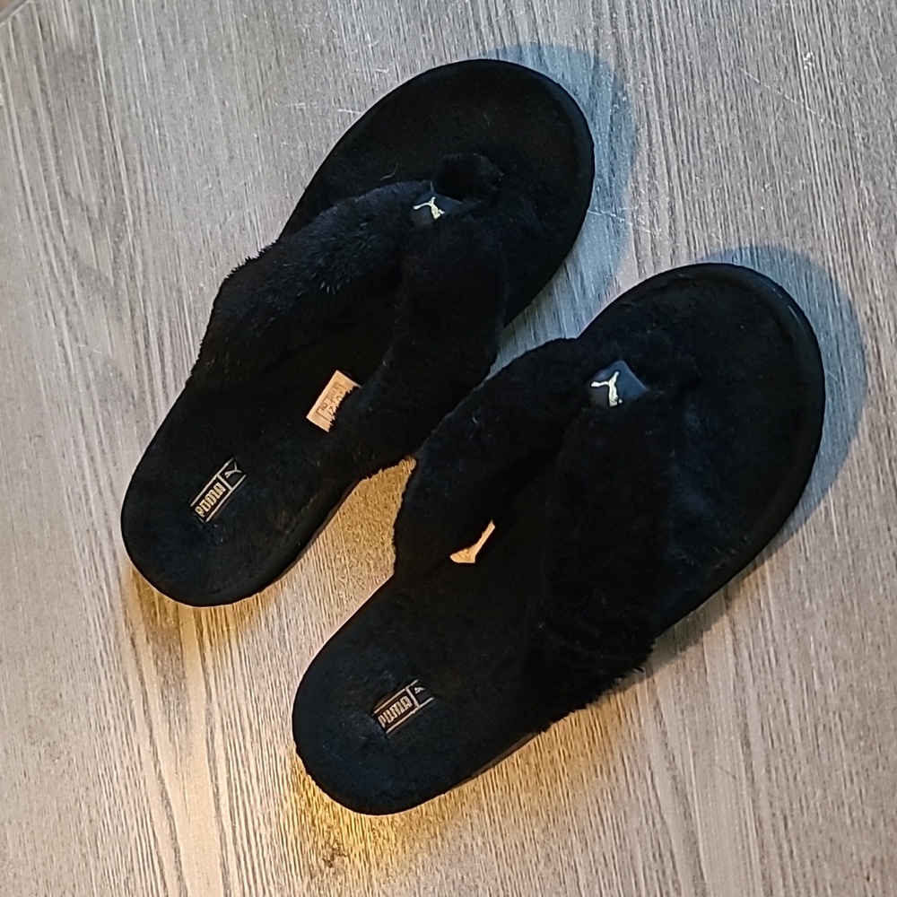 Teva Mush Wedge Flip Flop & Puma Fluff Flip Flop Size 10 - Picture 7 of 8